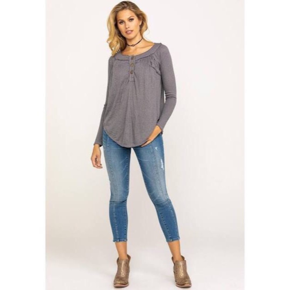 Free People Must Have Henley NWOT - Picture 5 of 5